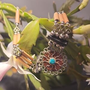 Unique 90's Tribal Necklace